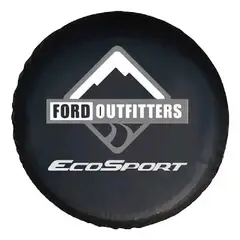 GENERICO - CUBRE RUEDA NEUMATICO ECO CUERO FORD ECOSPORT ARO 15"