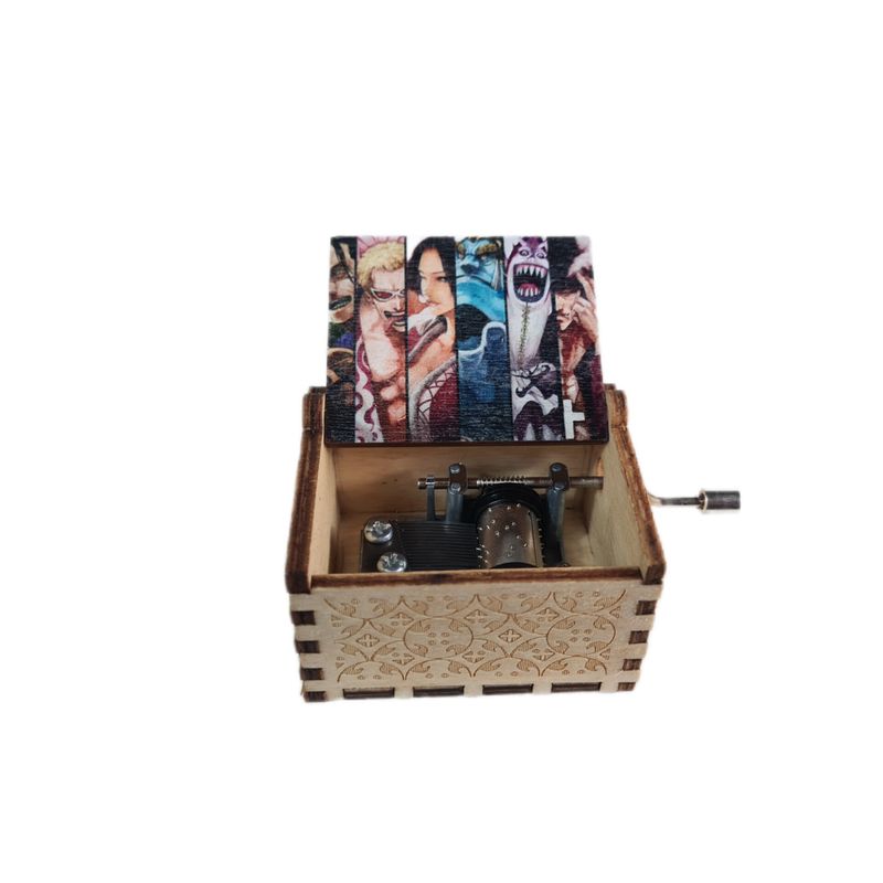GENERICO - Caja Musical One Piece Modelo B - Arte en Madera