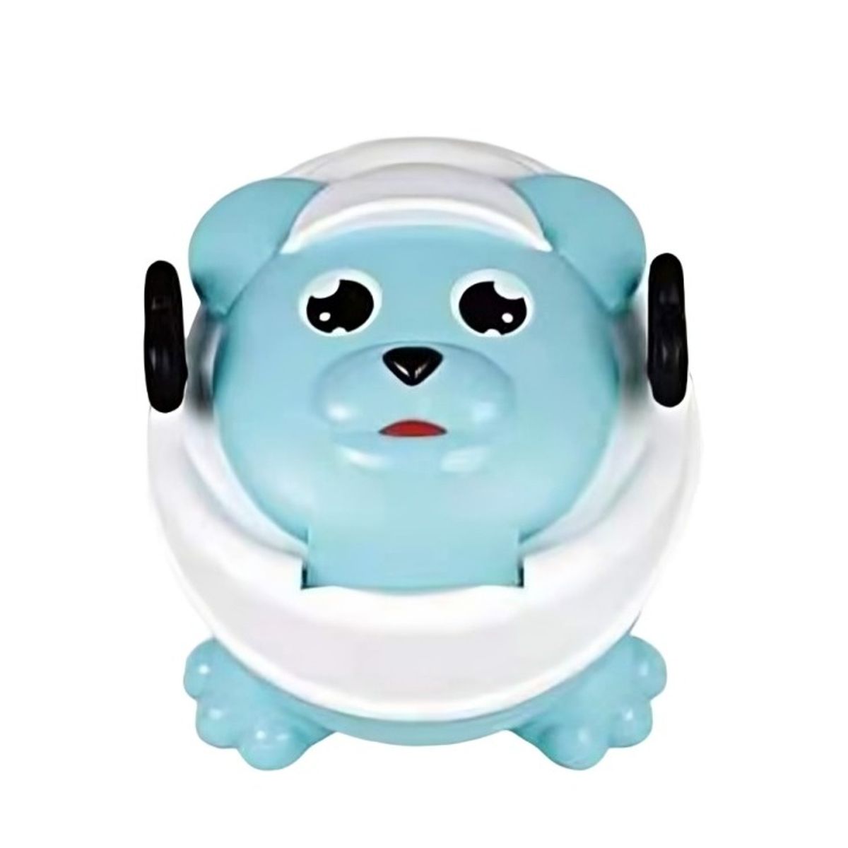 OEM - Pelela Musical 2 en 1 OSO AZUL Musica luz con Manilla