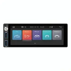 AIWA - Radio Auto Android 1 Din Con Pantalla Tactil Aw-a485bt