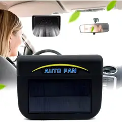 GENERICO - Ventilador Portátil Solar Para Auto