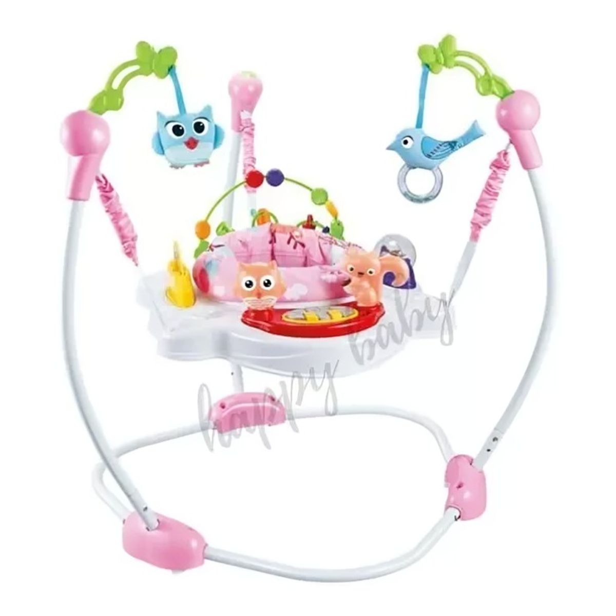 OEM - Baby Jumper Musical Multifuncion Rosado
