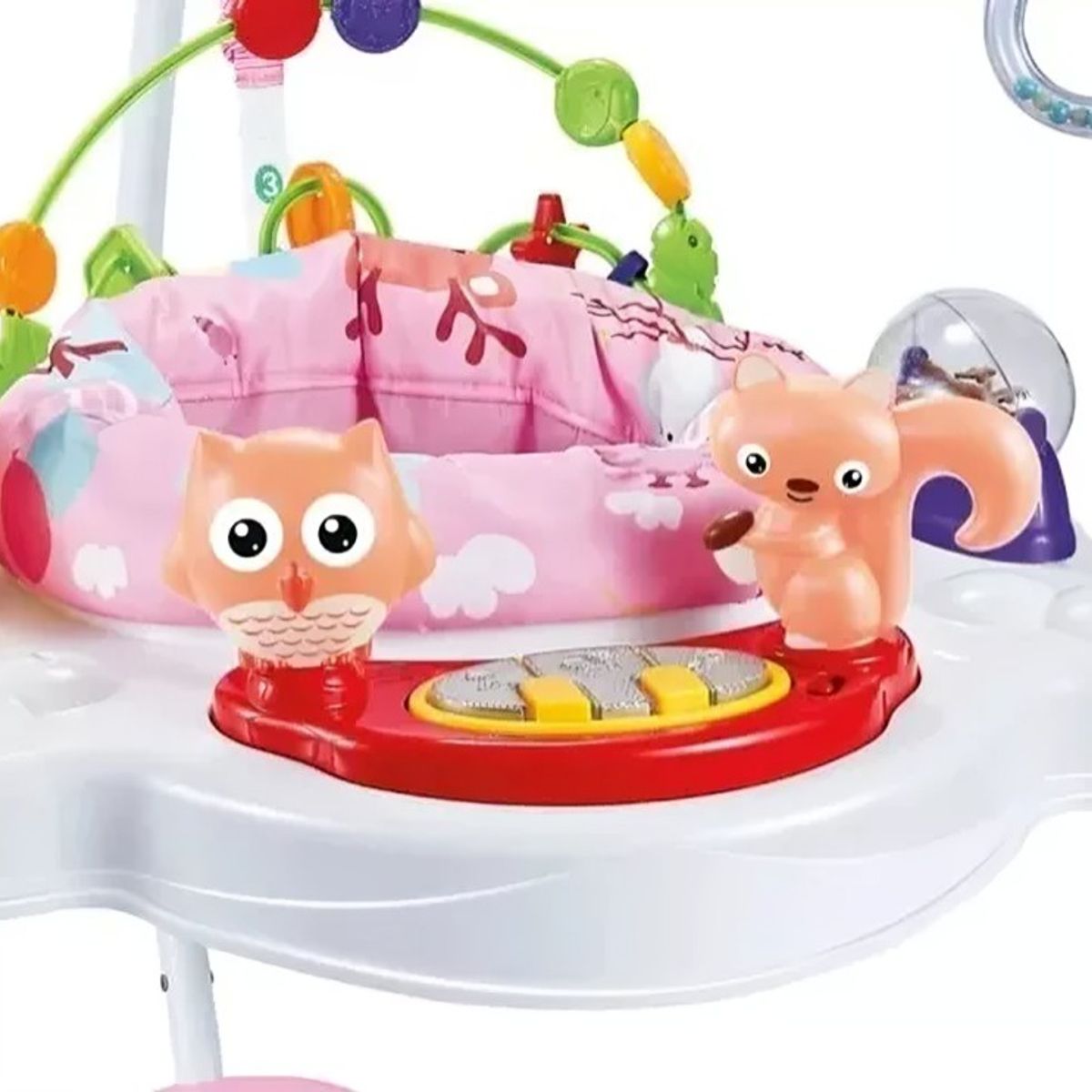 OEM - Baby Jumper Musical Multifuncion Rosado