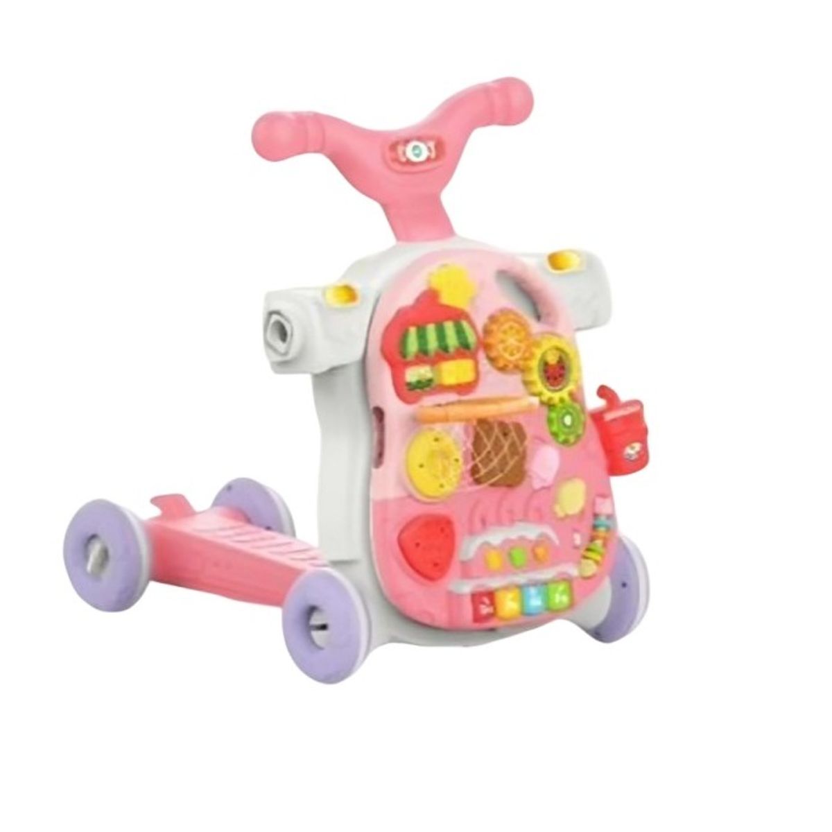 OEM - Andador de BEBE 4 en 1 Rosado