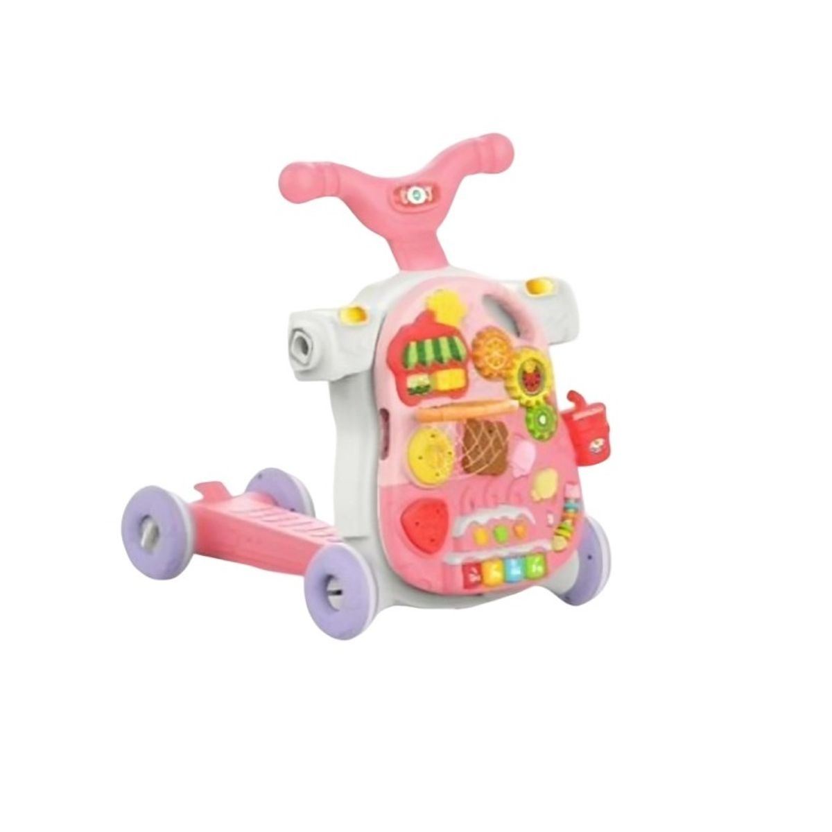 OEM - Andador de BEBE 4 en 1 Rosado