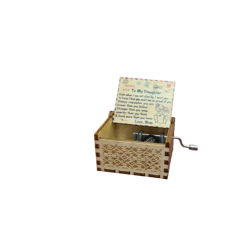 GENERICO - Caja Musical “Mom to My Daughter” - Regalo Especial
