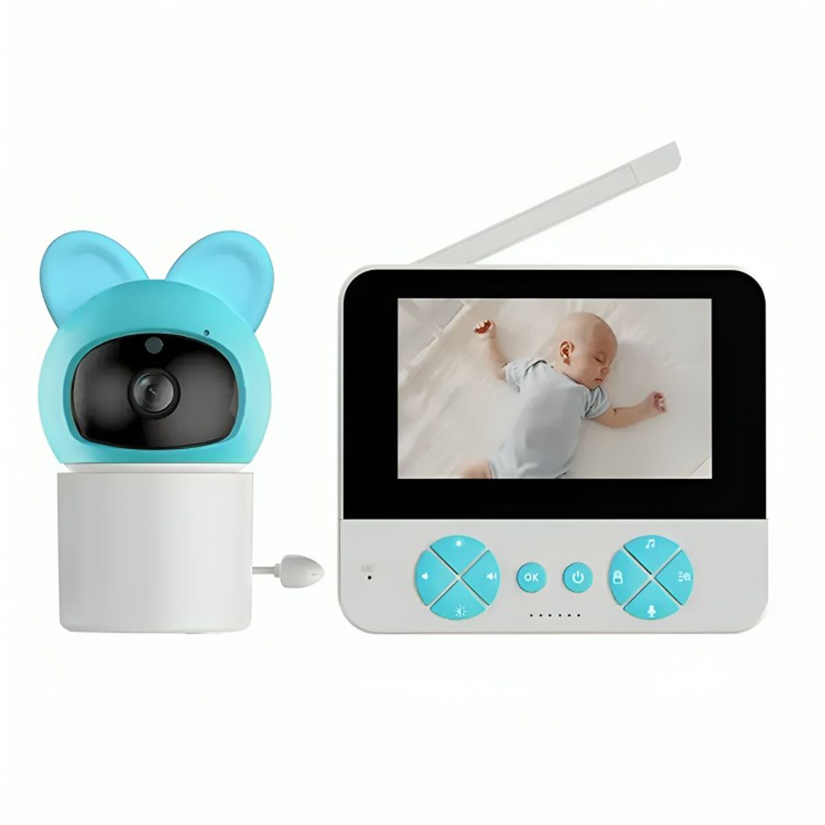 OEM - Cámara Monitor Vigilancia Nocturna Para Bebes Con Micrófono