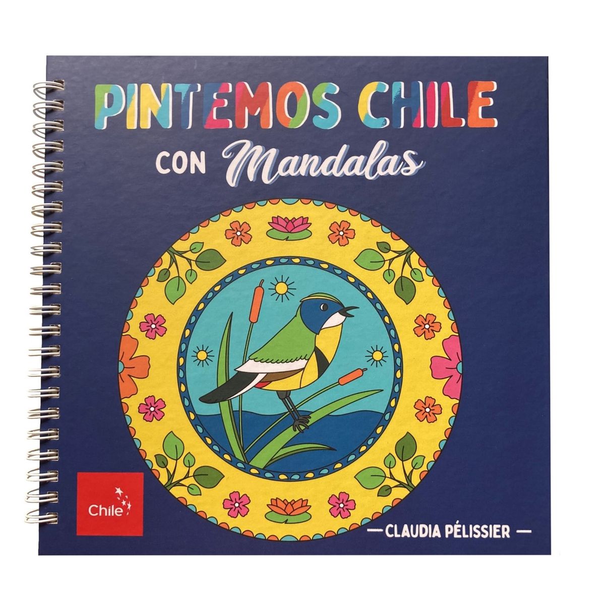 FLORENCIA Y SUS AVENTURAS - Libro para colorear - Pintemos Chile con mandalas - Edición Tapa Dura