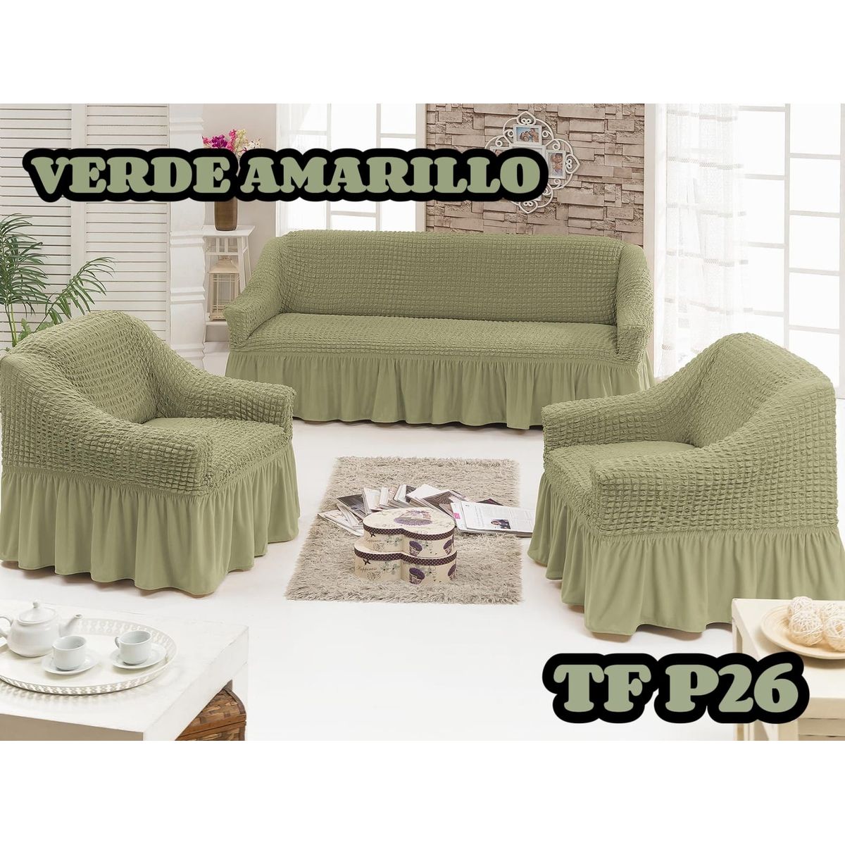 GENERICO - funda protectora de sillon 311 estilo turco