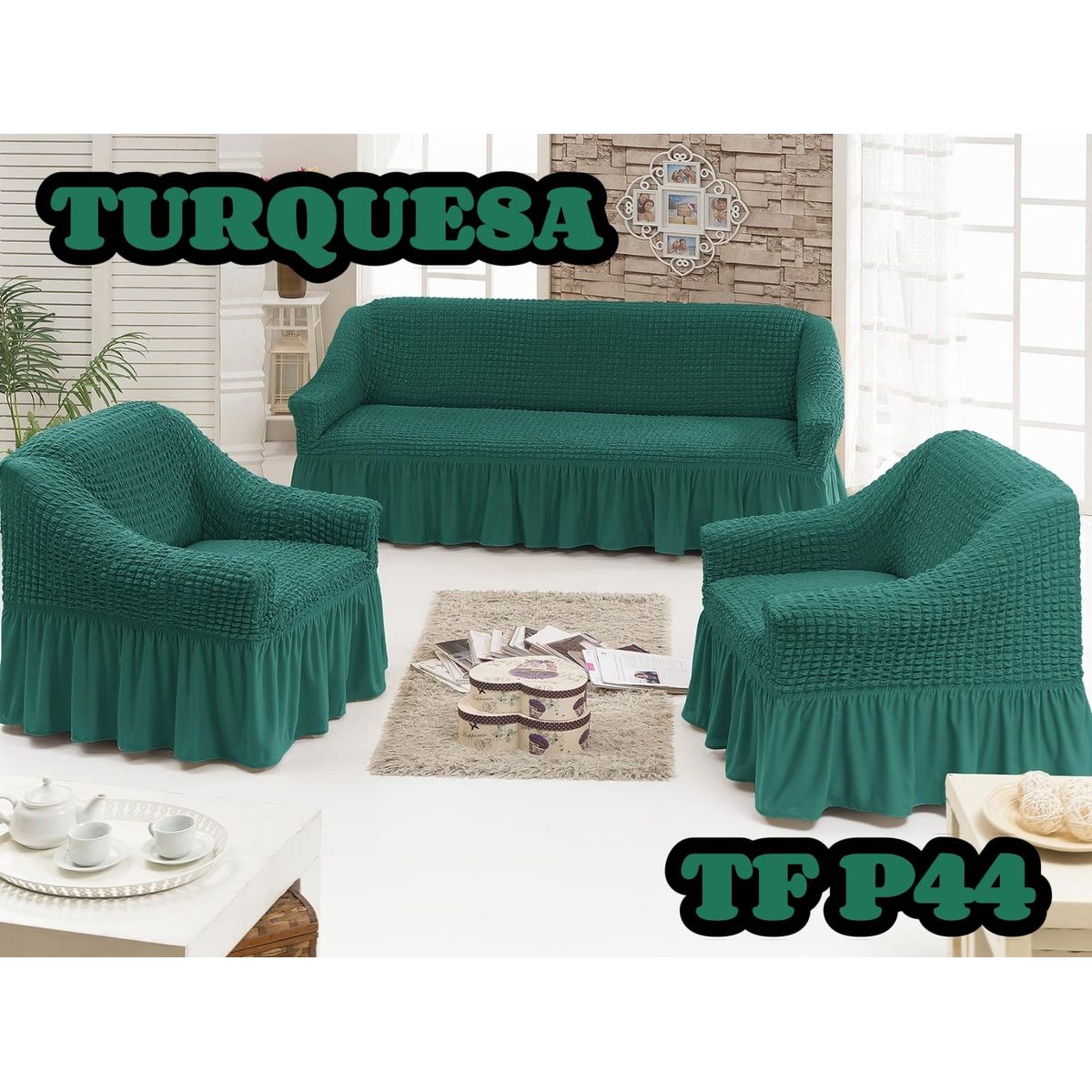 GENERICO - funda protectora de sillon 311 estilo turco