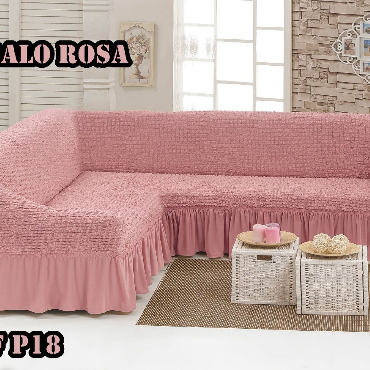 GENERICO - funda protectora de sillon L TURCO