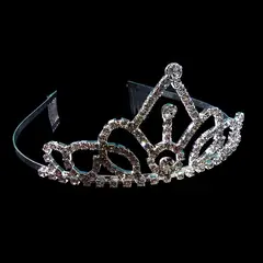 GENERICO - CORONA STRASS GRANDE PEINETA A X1 UNI