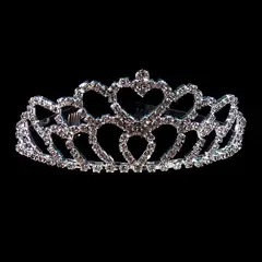 GENERICO - CORONA STRASS GRANDE PEINETA B X1 UNI