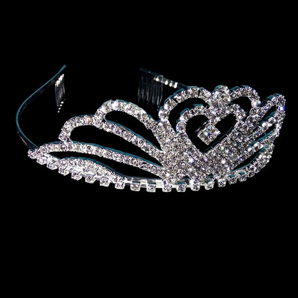 GENERICO - CORONA STRASS GRANDE PEINETA E X1 UNI