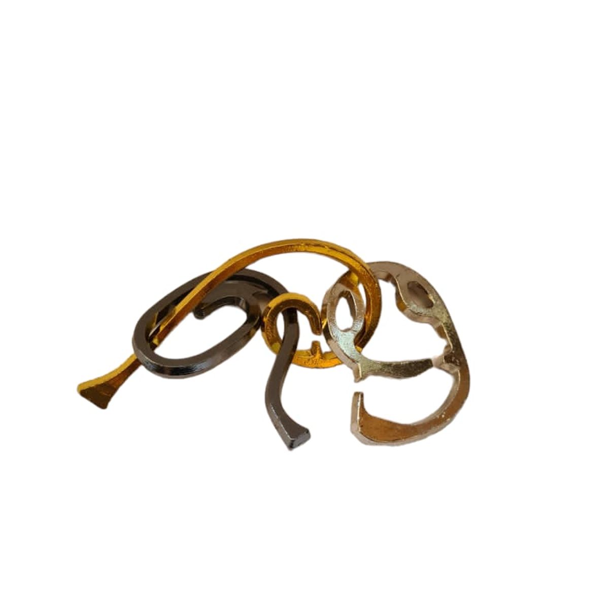 GENERICO - Rompecabezas de Metal “Enigma”  Desafío Extremo