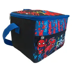 INTEK GAMES - LONCHERA SPIDERMAN 3 CUADRADA ESCOLAR NiÑo
