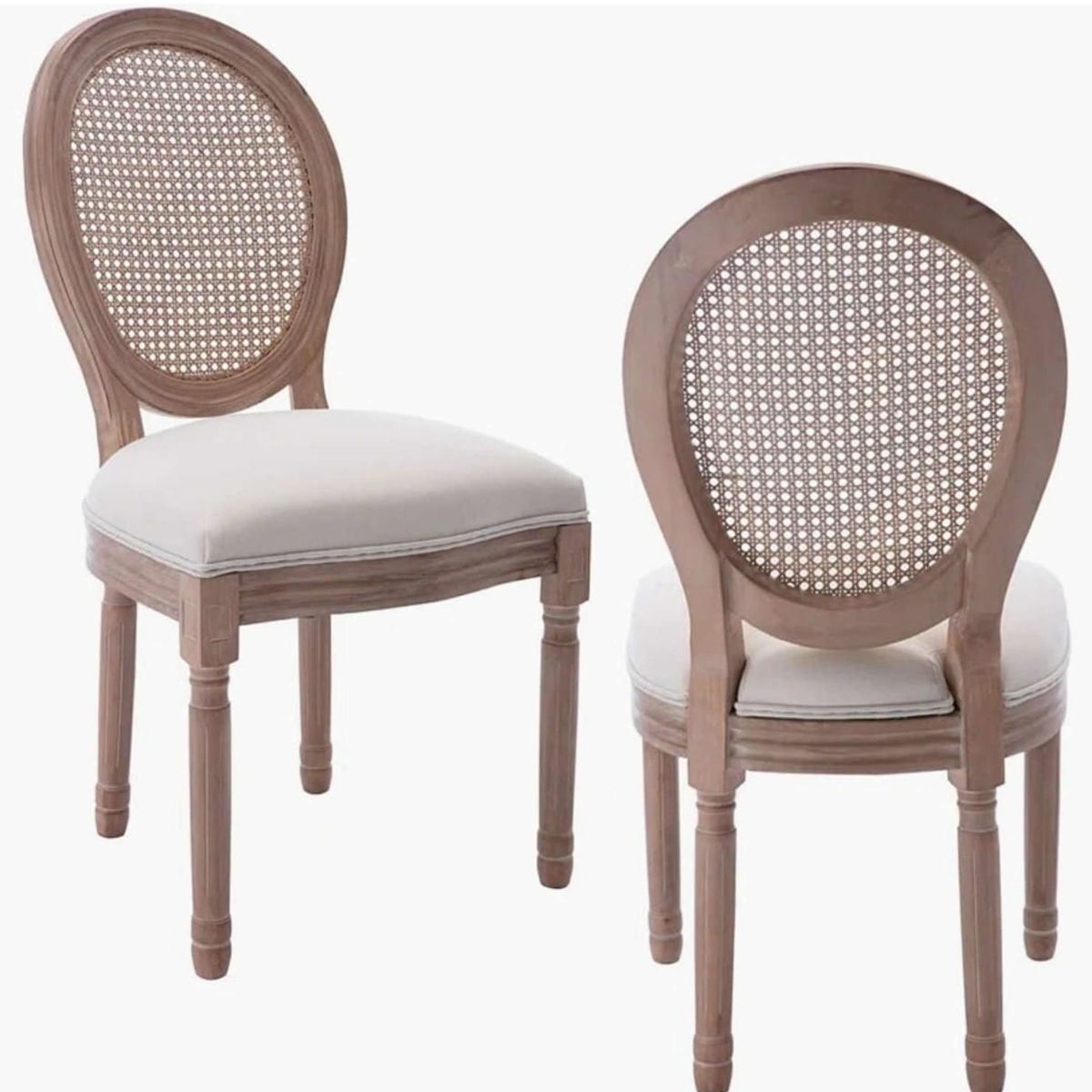 ECOMUSO - POR 2 SILLAS MEDALLON ENJUNCADA MARSELLA ECOMUSO 7105RL