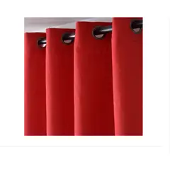 GENERICO - Cortinas Hogar Telas 2 Panos 140x220 Cm