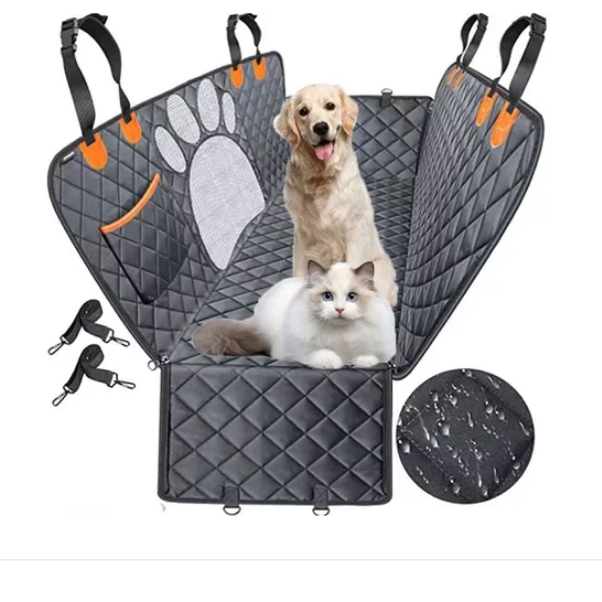 GENERICO - Protector Funda Cubre Asiento Auto Impermeable Perro Mascota