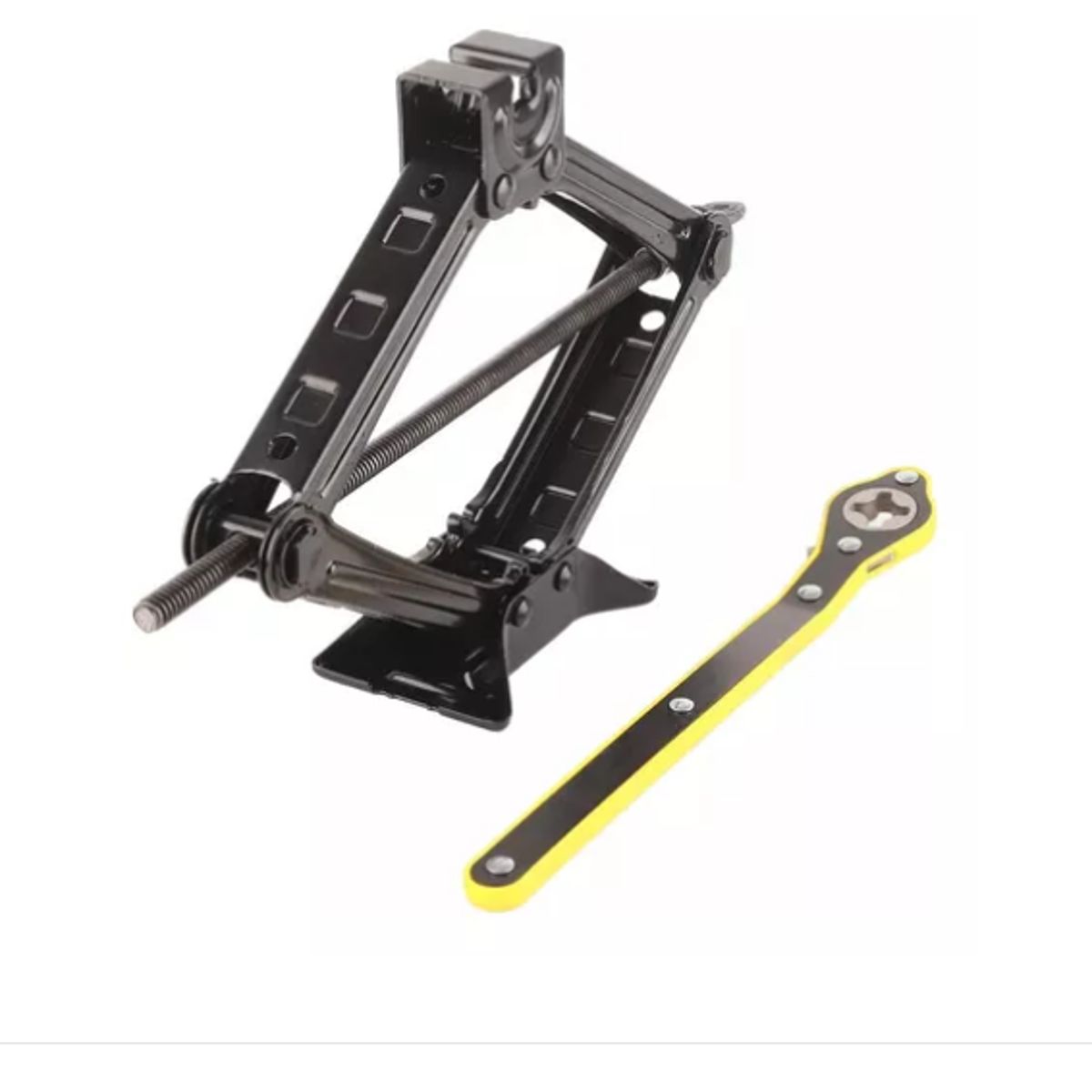 GENERICO - Tijeras Mecánicas 2000 Kg Con Llave De Carraca