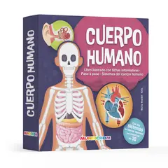 MUNDICROM - CUERPO HUMANO... KIT DE CONSTRUCCIÓN + LIBRO