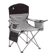 COLEMAN - Silla Cooler Quad negragris Con Apoyabrazos