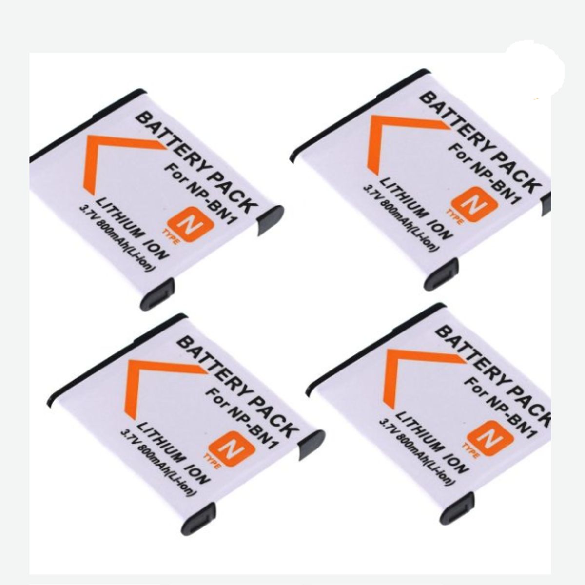 GENERICO - 4 BATERÍAS NP-BN1 SONY ALTERNATIVA