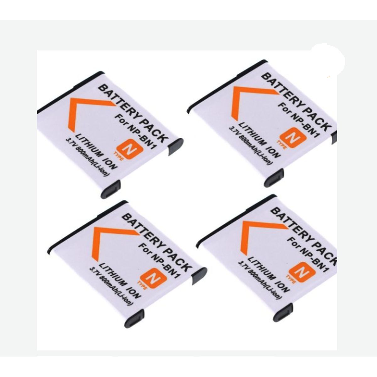 GENERICO - 4 BATERÍAS NP-BN1 SONY ALTERNATIVA