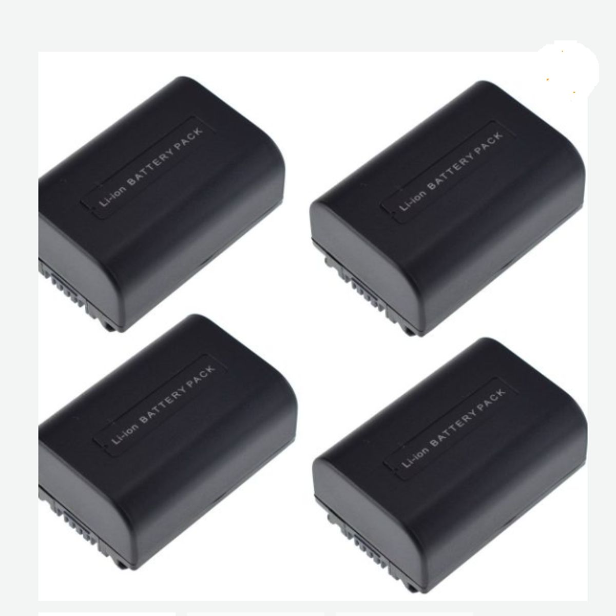 GENERICO - 4 BATERÍAS NP-FV50 SONY ALTERNATIVA