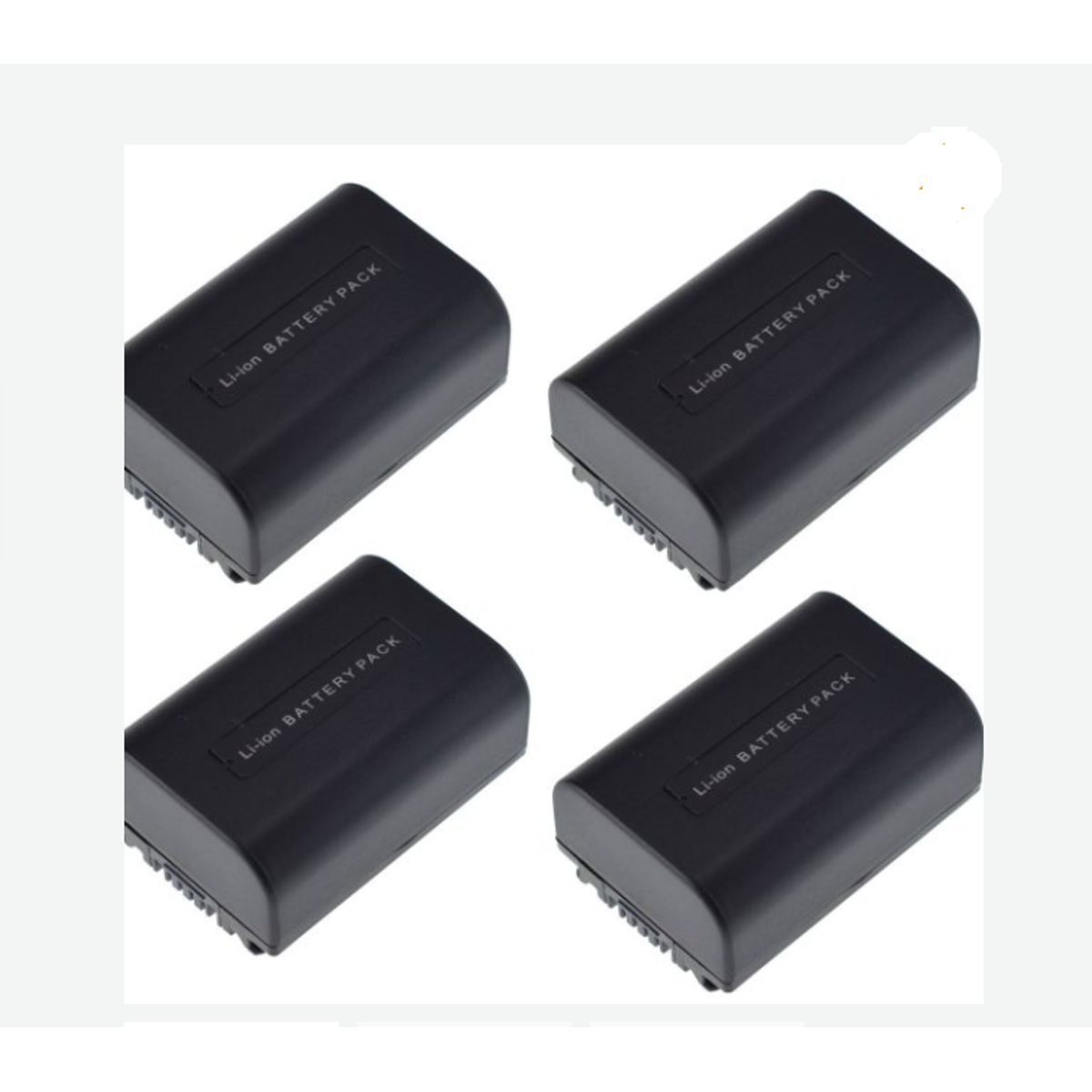 GENERICO - 4 BATERÍAS NP-FV50 SONY ALTERNATIVA