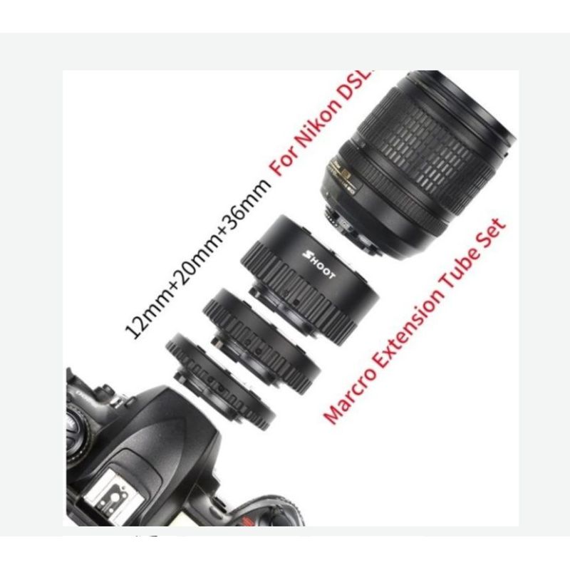 GENERICO - TUBO EXTENSIÓN AUTO FOCO PARA NIKON