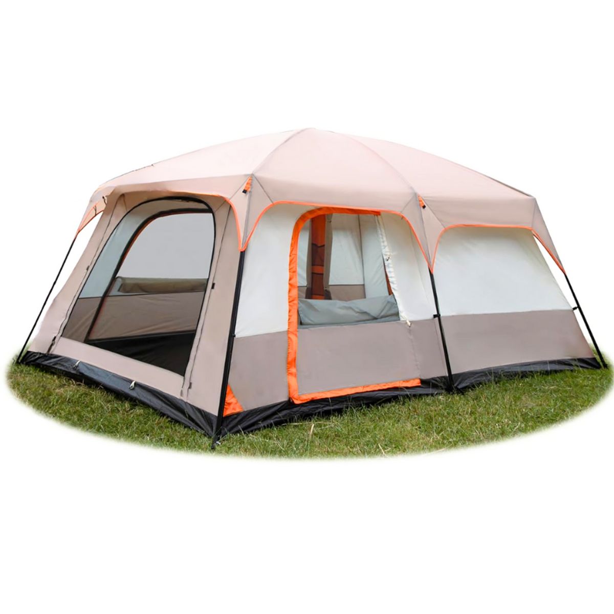 GENERICO - Carpa Camping Tienda Familiar 8 A 12 Personas Impermeable
