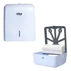NOBRE - Pack Dispensador Hoja Interfoliada Mas Paquete De 250 Hojas