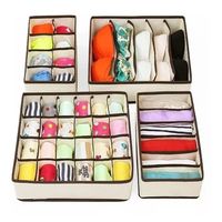 Organizador De Ropa Interior Plegable Para Cajones