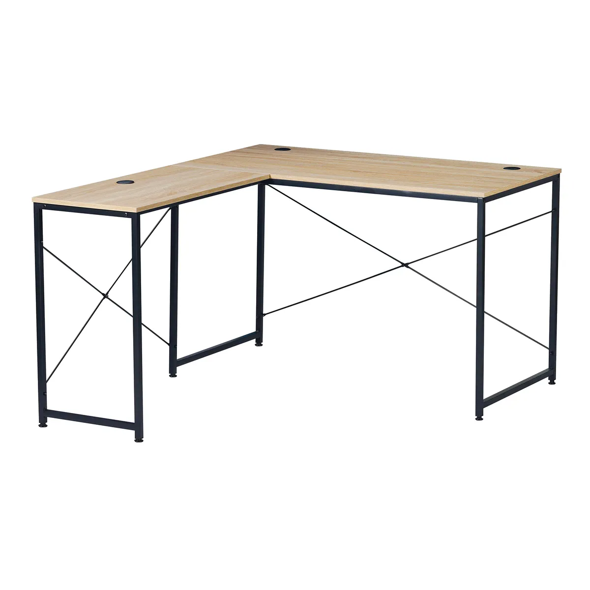 RELAN - Escritorio Esquinero Top Living Desk 11 Industrial en L