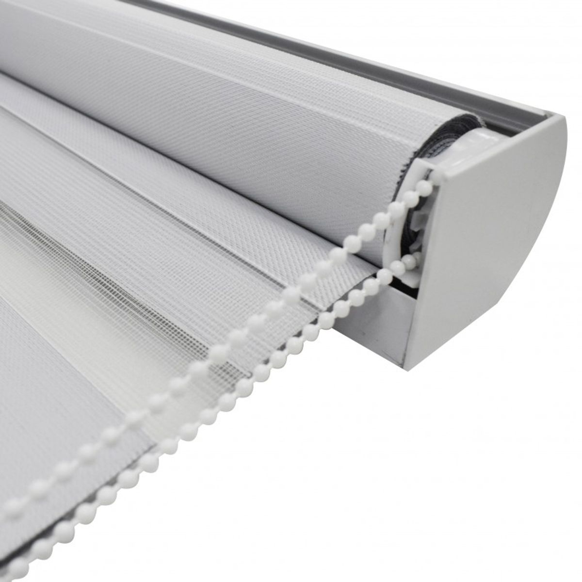 TODODESCUENTO - Cortina Roller Zebra 150x240cm - Blanco