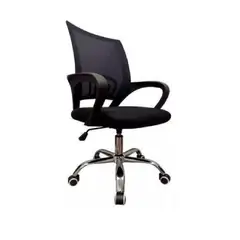 GENERICO - Silla de escritorio ergonómica Lumax Ezri con tapizado de mesh negra