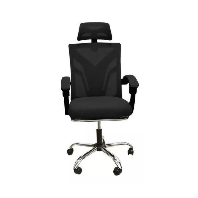 GENERICO - Silla ejecutiva de escritorio ergonómica Lumax Clyde color negro