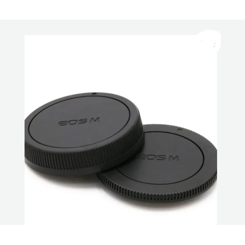 GENERICO - KIT TAPA CUERPO Y LENTE PARA CANON MONTURA M