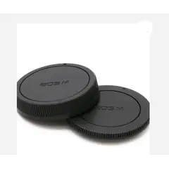 GENERICO - KIT TAPA CUERPO Y LENTE PARA CANON MONTURA M
