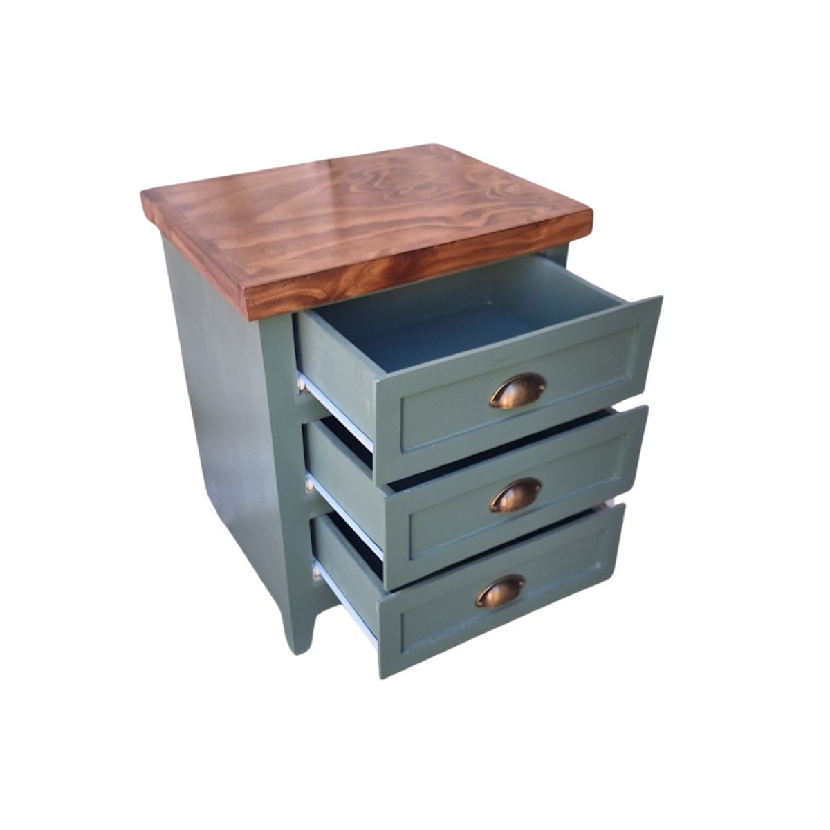 CASAHOGGAR - Velador Rustico Pack Terramo Bicolor Verde