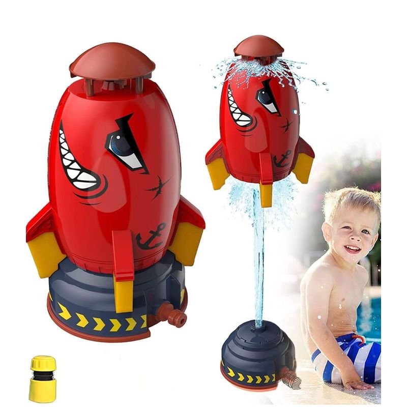 GENERICO - Cohete Lanza Agua Para Niños Juego para Jardín