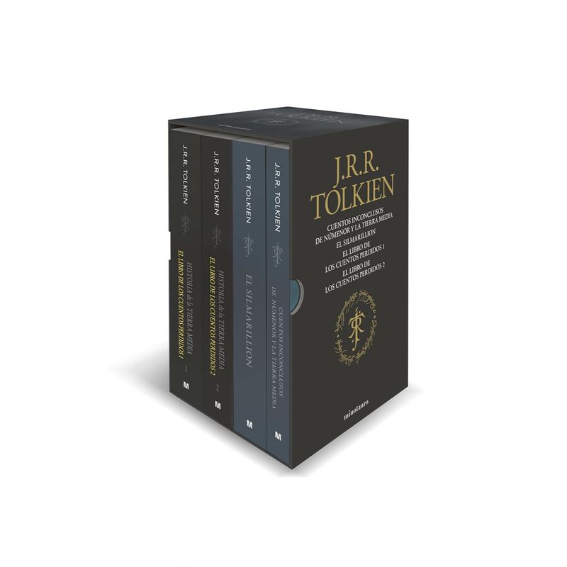 EDICIONES MINOTAURO - Estuche Tolkien 2 (Silmarillion, Cuentos Inconclusos, Hª Tierra Media 1 Y 2)