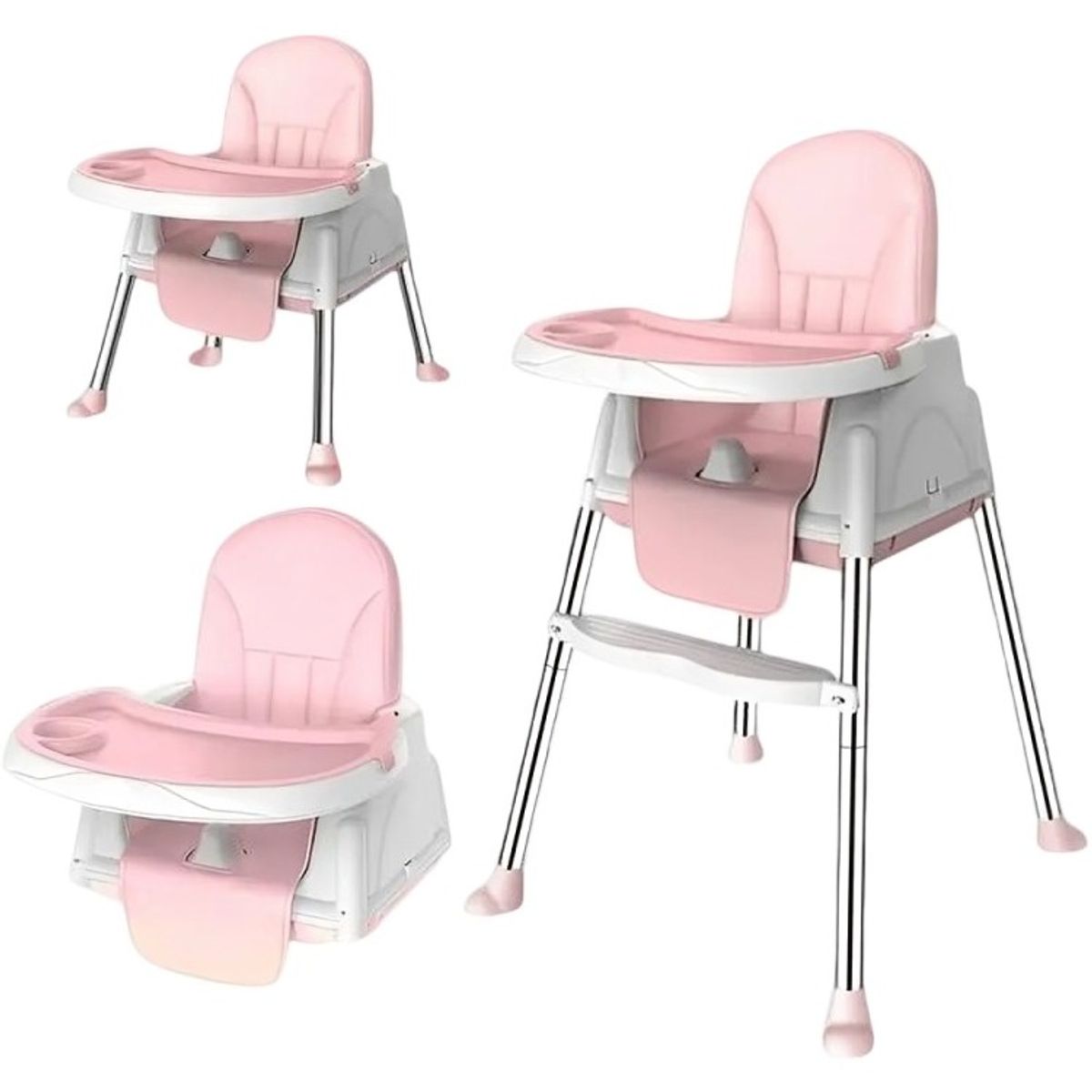 OEM - Silla De Comer- Asiento Plegable Para Niños 2 En 1