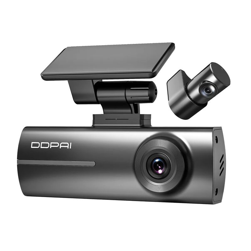 DDPAI - Cámara de Vehículo dual 1296P WiFi DDPAI N1