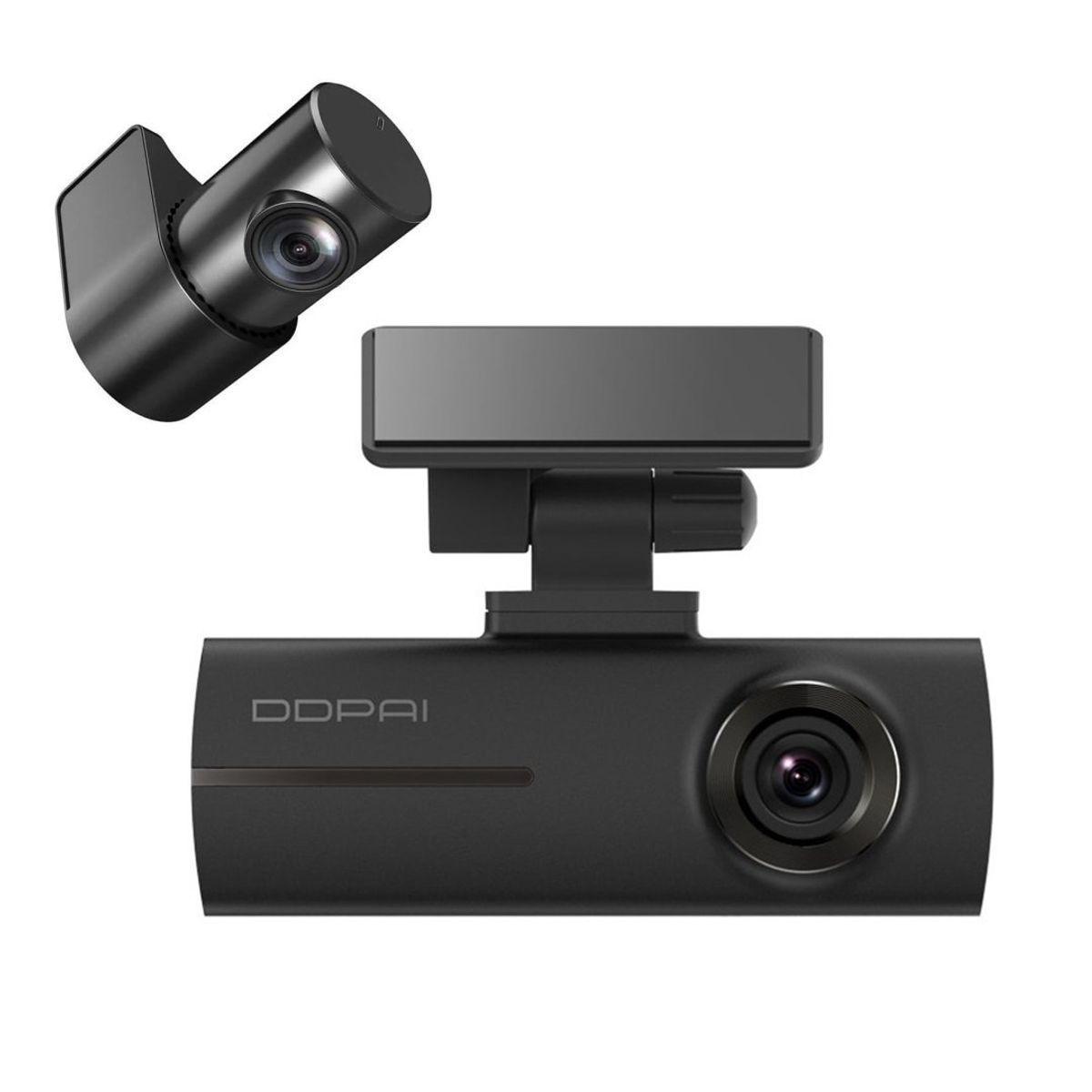 DDPAI - Cámara DVR para auto dual 1296P WiFi DDPAI N1