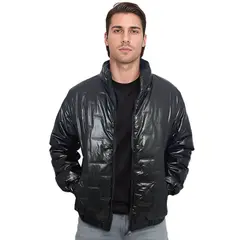 GENERAC - Chaqueta Parka Hombre Termica Impermeable YMOSS Azabache Negro