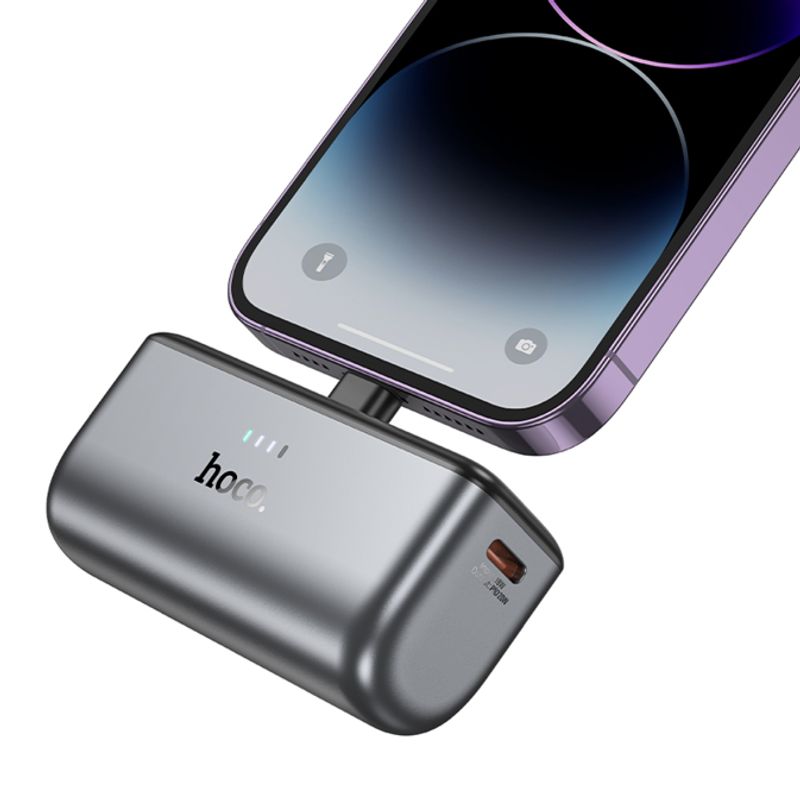 HOCO - Power Bank Hoco para iphone mini pocket Q31 5000mAh 20W