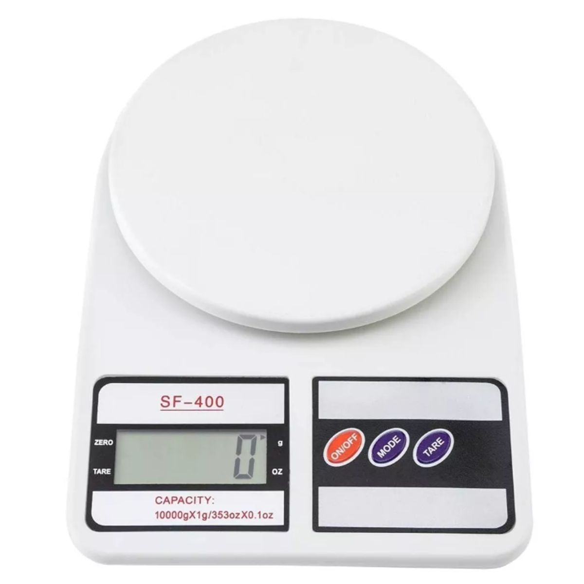 GENERICO - Balanza Pesa Digital Para Cocina Capacidad Máxima 10 Kg