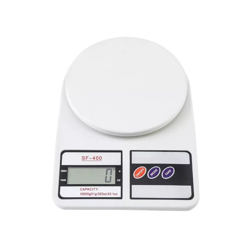 GENERICO - Balanza Pesa Digital Para Cocina Capacidad Máxima 10 Kg